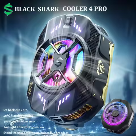 Original Black Shark MAGNETIC/FunCooler Cooler 4 Pro Phone Radiator For iphone 15/ROG 7/Nubia Redmag