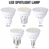 GU10/E27/MR16 LED spotlight bulb 80leds 220V GU 10 led MR16 Led bulb 9W home lighting