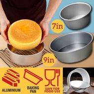Chiaw77 [ 7in / 9in ] Aluminium Live Bottom Round Cake Baking Mold
