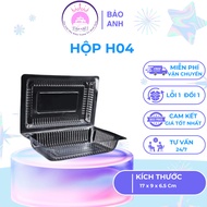 Box H04 Lot of 100 Plastic Cake Boxes, Plastic Box H04