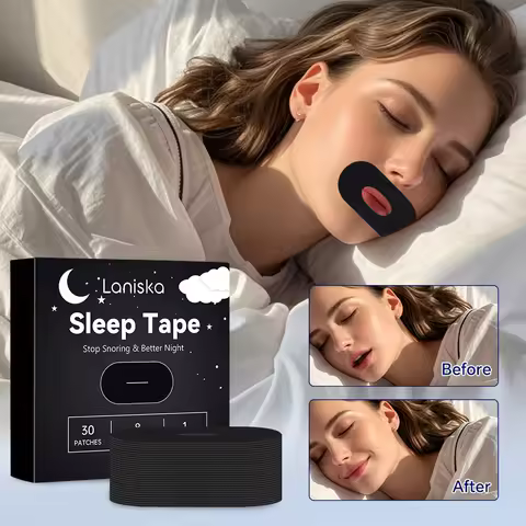 30pcs/box Sleep Mouth Tape Anti Snoring Sticker Promote Better Sleep Mouth Correction Tape for Adult