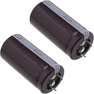 SING F LTD 2PCS Electrolytic Capacitor Component 63V 6800uF 25.5??51.1mm 105?? Snap Connection Type 