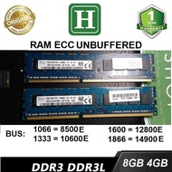 Ram PC DDR3 (PC3) 8GB ECC bus 1866 /14900E tháo máy bảo hành 1 năm