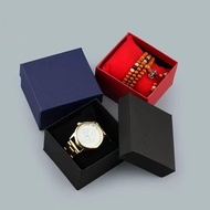 *พร้อมส่ง*กล่องใส่นาฬิกา（กระดาษแข็งแข็ง+หมอนผ้าไหม） กล่องใส่เครื่องประดับ กล่องกระดาษของขวัญ Watch Box