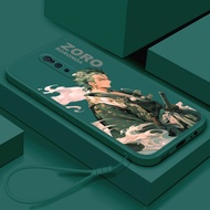 Casing For OPPO R17 Pro R15 Pro R9S Plus F1 Plus R9S Cartoon silicone Soft Phone Case Anime One Piece ZORO Shockproof Protective Back Cover