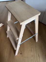 宜家折疊梯IKEA BEKVÄM Wooden Step Stool 63cm