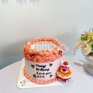 粉紅熊抱哥 客製化 蛋糕 玩具總動員 燃燒蛋糕 生日蛋糕 鑠甜點
