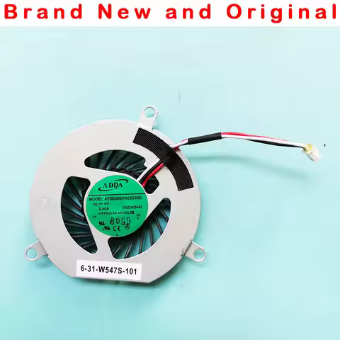 New Laptop CPU Cooler Fan for ADDA AY05305HX080300 00cw548 6-31-w547s-101