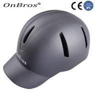 OnBros通勤車騎行頭盔休閑鴨舌帽安全頭盔公路通勤自行車騎行頭盔