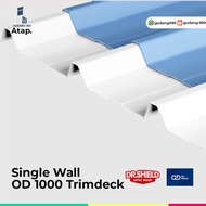Atap Gelombang UPVC Dr.Shield OD1000 / Single Wall / Trimdeck Spandek