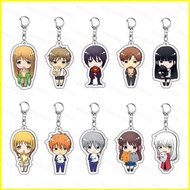 Fruits Basket Keychain Tooru Honda Acrylic Pendant Kyou Souma Accessories Anime Peripheral