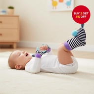 4 Piece Baby Wrist Rattle Socks Set Toys for 0-12 Months Infants, Girls, Boys, Early Learning Educat