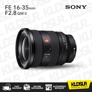 Sony FE 16-35mm F2.8 GM II Lens - SEL1635GM2 ( 1+1 Year Sony Malaysia Warranty )