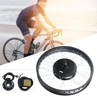 wowowi Ebike Conversion Kit with 72V 3000W Motor 26inch Wheel LCD5 Meter