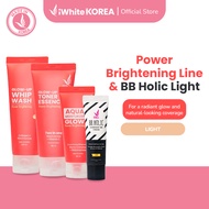 iWhite Korea Power Brightening Line & BB Holic Light (Facial Wash, Toner, Moisturizer, BB Cream)