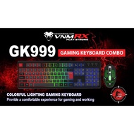 VENOMRX KEYBOARD + GAMING MOUSE COMBO VENOM RX GK999