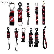 [Devoko] Universal Scuba Diving Gear Holder Lanyard Strap Carabiner Clip Equipment HY07