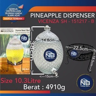 DISPENSER NANAS/ PINEAPPLE DISPENSER VICENZA 10 LITER SH151217-B