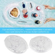 Inflatable Floating Drink Holder Premium Floating Drink Holder for Pool Cooler Table Bar Tray