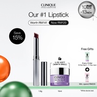 [11.11 Exclusive] Clinique - Almost Lipstick 1.9g | Sheer Balm [Best Seller] Black Honey Pink Nude [