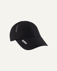 2XU 2XU Unisex's Run Cap - Black/Black