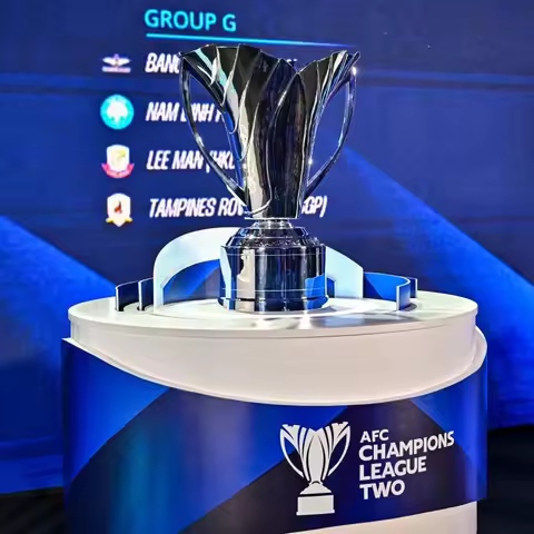 AFC Champions League Two Champions replica Trophy 2024-25 Sharjah trophy