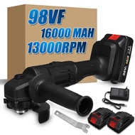 1500W 13000RPM 98VF Cordless Electric Angle Grinder Electric Polisher 100mm for 18V Battery