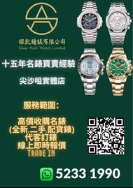 高價任何全新二手手錶(Rolex,Tudor,Panerai,Cartier,IWC,JLC)