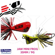 Exp Jaw Mini Frog 35mm / 9g Floating TopWater Fishing Lure / Gewang Pancing Haruan / Jump Frog / Snakehead Lure