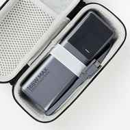 for Xiaomi Power Bank 20000mAh 165W Portable Travel Organizer Case with Mesh Pocket & Zipper Protect