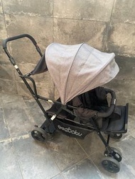 Seebeby twins Blue Baby Infantes double baby bb car stroller 型格方便襟用 孖b車 雙人BB車 手推車 Chicco stokke yoyo