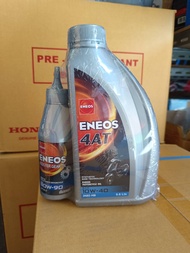 ENEOS น้ำมันเครื่องพร้อมเฟืองท้าย สำหรับรถจักรยานยนต์เกียร์ออโต้ 10W-40 4AT