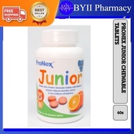 *FOC gift* PRONEX JUNIOR CHEWABLE TABLETS 60s (Probiotics with Vitamin C) 小孩益生菌+维他命c增强抵抗力