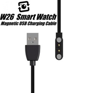 W26/w26m/w26+/dt78/l18 /l16 /l8/l9/ l11 2pin 4.5mm smart watch universal magnetic USB charging