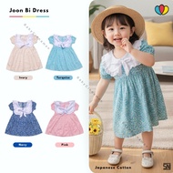 KATUN BC - Joon Bi Dress Size Baby - 2 Years SNI Japanese Cotton Imported Baby Dress Girls Casual Dr