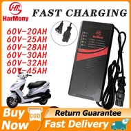 Harmony Ebike Charger Lead Acid 60v25ah 60v32/38ah Smart Charger Battery Output Automatic Shutd L7WD