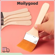 MOILYMY Hair Painting Brush, Wood Handles Multifunctional Oil Paint Brush,  Watercolor Paint Drawing