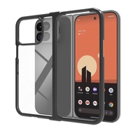 Shockproof Clear Phone Case Google Pixel 9 Pro Fold Cases Hard Acrylic Pixel9 Pro Fold Transparent S