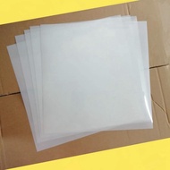 12 Sheets Mylar Sheet 12 X 12 Inch Milky Translucent PET Blank Stencil Making Sheet