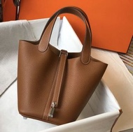 Hermes Picotin 18 gold 銀