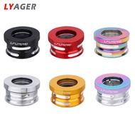 AGM 44mm Bicycle Foldable Headset Aluminum Alloy Built-in Bearing Compatible For Dahon Bya412 P18 P8