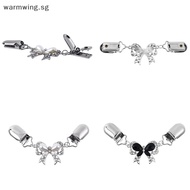 Warmwing Fashion Bow Cardigan Sweater Blouse Pin Shawl Brooch Clips Duck Scarf Clasps SG