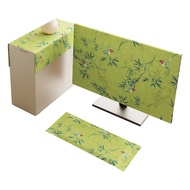 desktop computer dust cover keyboard host monitor cover cloth three-piece all-in-one protective cove