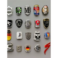 Bicycle Sticker Soft Metal Head Tube Label Accessories Waterproof Mountain Road Bike Modified Decora