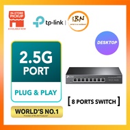 TP-LINK 5-Port & 8-Port 2.5G Desktop Plug and Play Network Switch TL-SG105-M2 & TL-SG108-M2 @ IBN