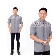 Sale Koko Shirt For Adult Men Short Sleeve Batik Combination vitto signature Soft Cool Material