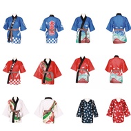 Sushi Restaurant Work Clothes Customized LOGO Work Clothes Japanese Style Work Clothes Sushi Work Cl