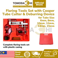 TOMODACHI Aircond Cooper Pipe Flaring Tools Set (With cooper tube cutter and deburring device).