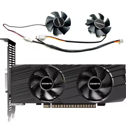 New GPU Fan 3PIN 47MM FS1250-S2053A FS1250-A1042A6FL for Gigabyte GTX 1650 D6 OC Slim 4G Graphics Ca