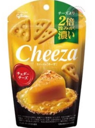 Glico Cheeza ขนมบิสกิตอบกรอบรสชีส